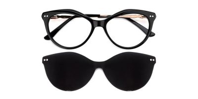 Clip On Sunglasses G5227 Black