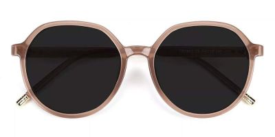 Prescription Sunglasses S2803 Clear Brown
