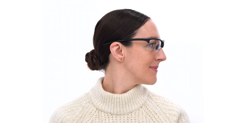 Prescription Safety Glasses F0246 Black