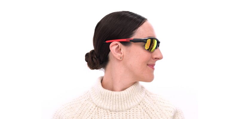 Prescription Sports Sunglasses F0346 Black
