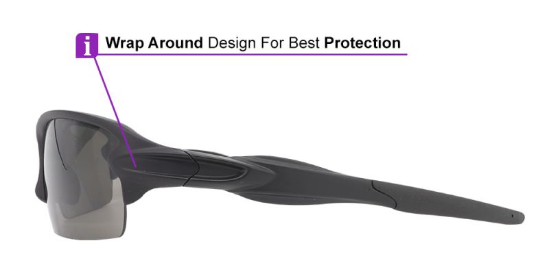 Prescription Sports Sunglasses SS713 Black