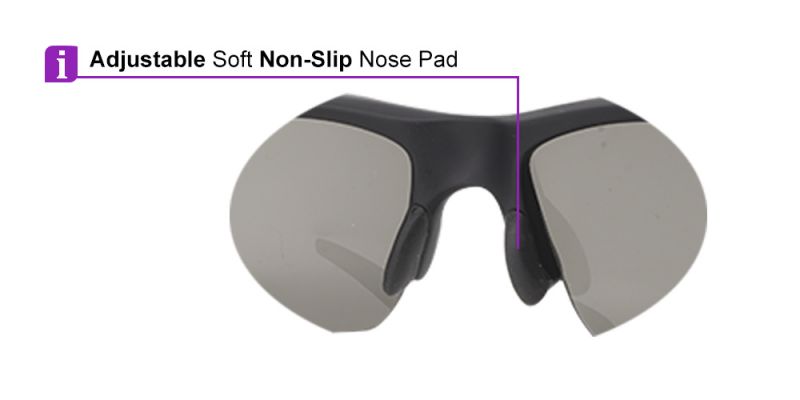 Prescription Sports Sunglasses SS713 Black