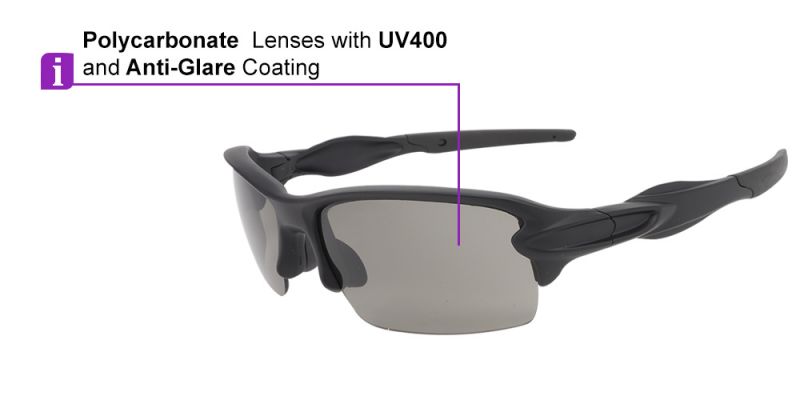 Prescription Sports Sunglasses SS713 Black