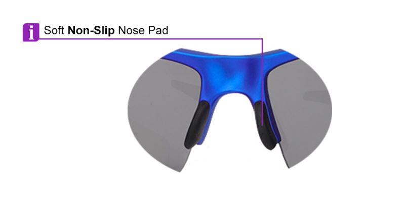 Prescription Sports Sunglasses SS713 Metallic Blue