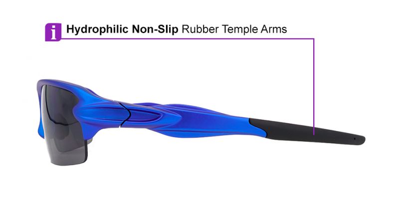 Prescription Sports Sunglasses SS713 Metallic Blue