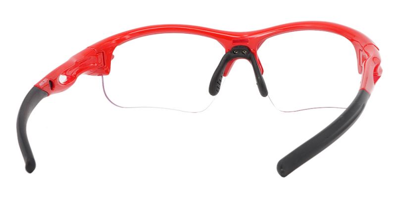 Prescription Safety Glasses Q52 Red - ANSI Z87.1 Certified