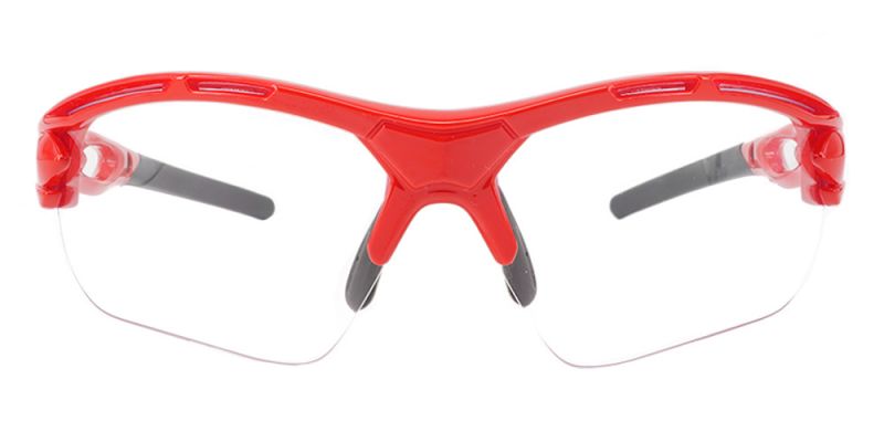 Prescription Safety Glasses Q52 Red - ANSI Z87.1 Certified