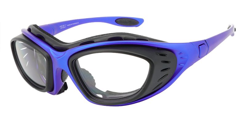 Prescription Sports Goggles J61 Blue - Soft Seal Padding