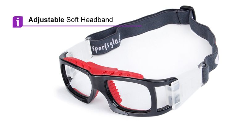 Prescription Sports Goggles SP0853 Clear Grey
