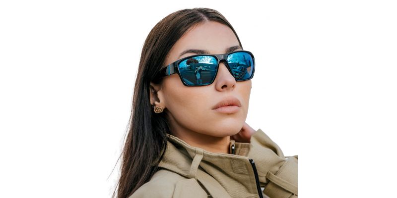  Prescription Safety Glasses KA0408 Black & Blue