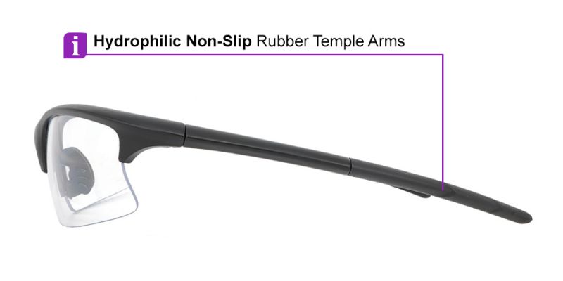 Prescription Safety Glasses F0246 Black