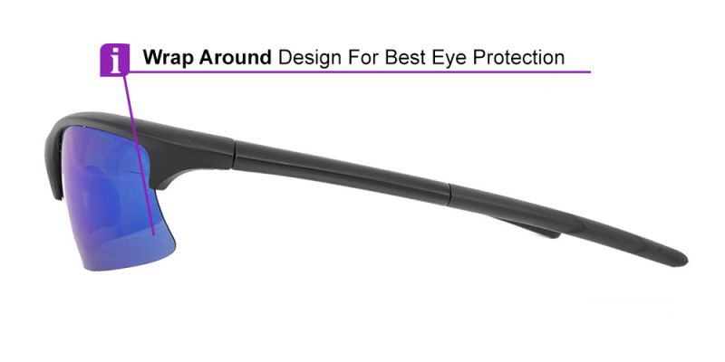 Prescription Sports Sunglasses F0246 Black