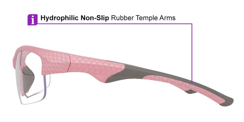 Prescription Safety Glasses F0285 Pink