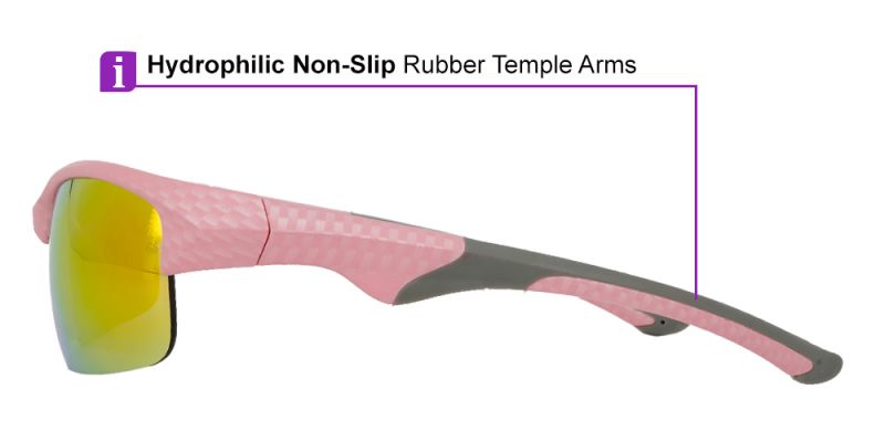 Prescription Sports Sunglasses F0285 Pink