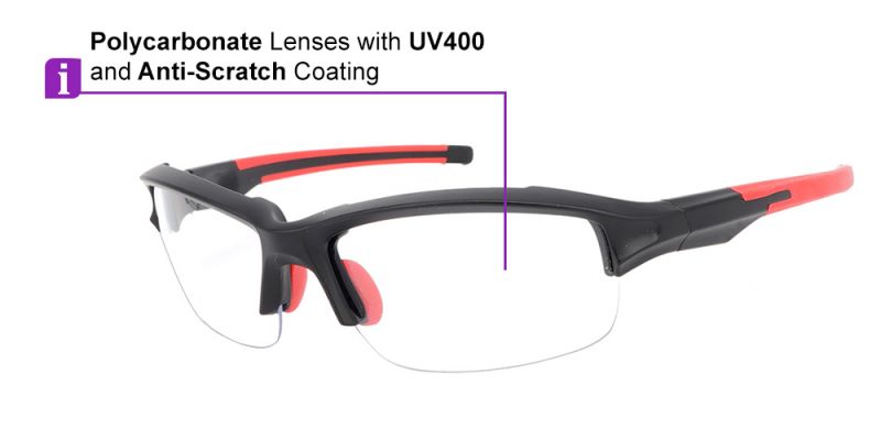 Prescription Safety Glasses F0346 Black