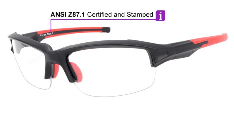 Prescription Safety Glasses F0346 Black