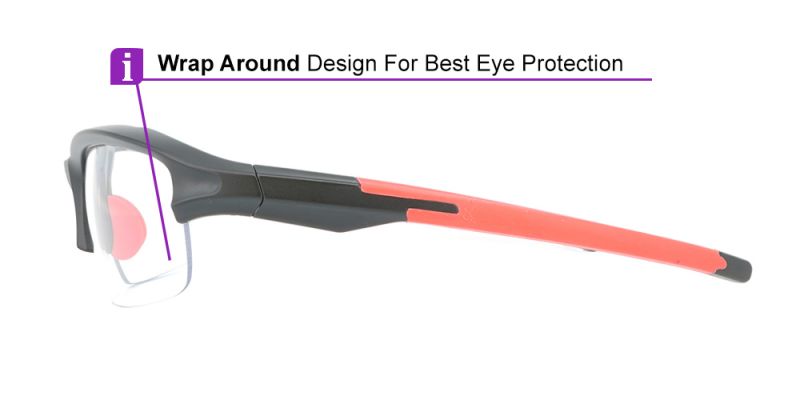 Prescription Safety Glasses F0346 Black
