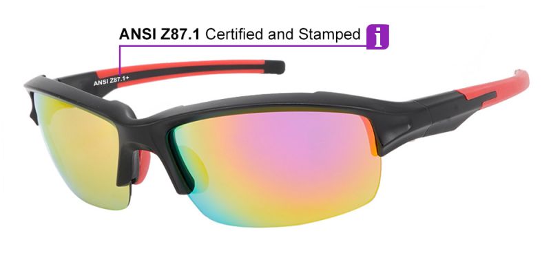 Prescription Sports Sunglasses F0346 Black