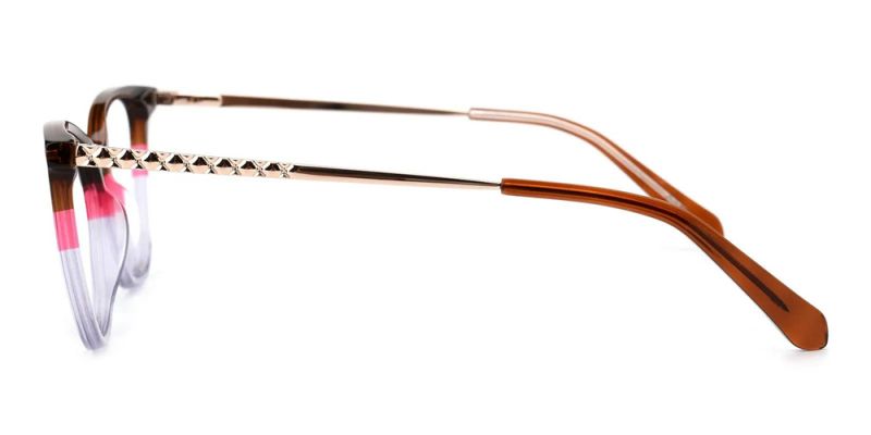 Clip On Sunglasses G5225 Brown