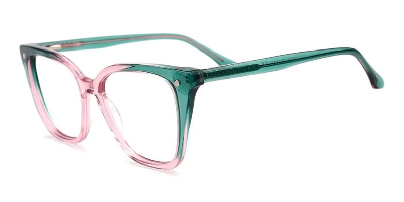 Clip On Sunglasses G5276 Green