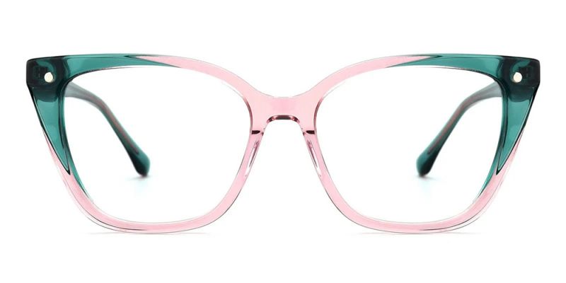 Clip On Sunglasses G5276 Green