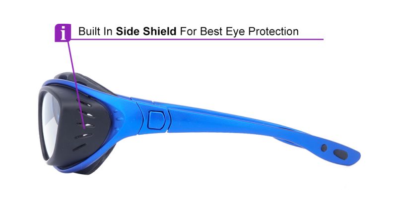 Prescription Sports Goggles J61 Blue - Soft Seal Padding