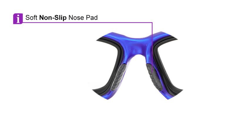 Prescription Sports Goggles J61 Blue - Soft Seal Padding