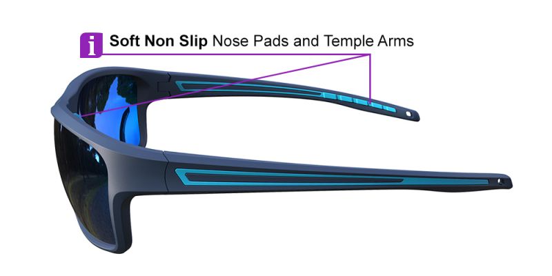 Prescription Sports Sunglasses KA0101 Blue