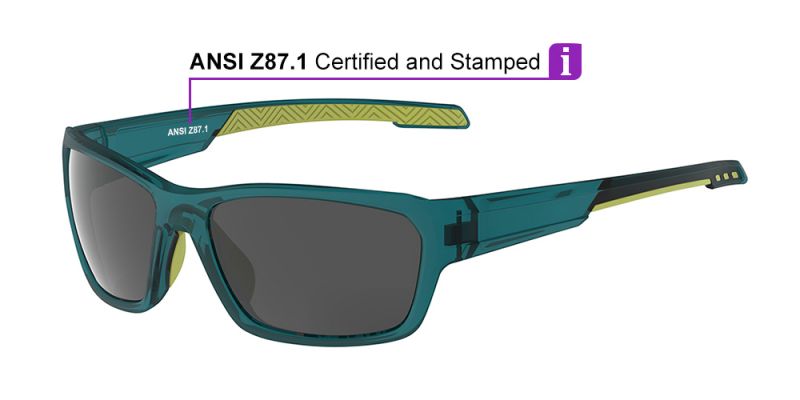 Prescription Safety Sunglasses KA0203 Green