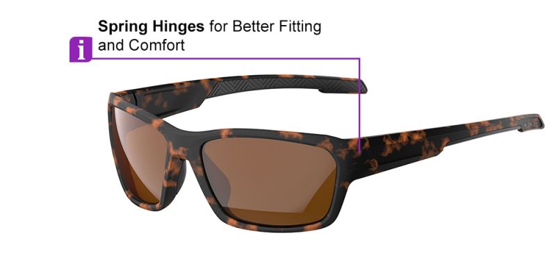 Prescription Sports Safety Sunglasses KA0203 Tortoise