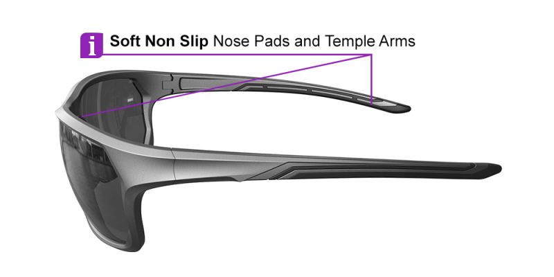 Prescription Safety Glasses KA0510 Silver