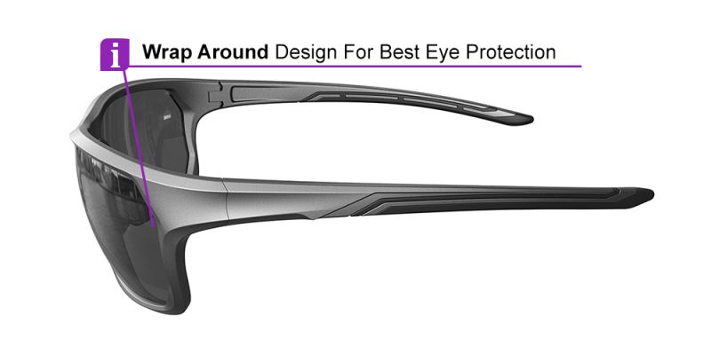 Prescription Safety Glasses KA0510 Silver