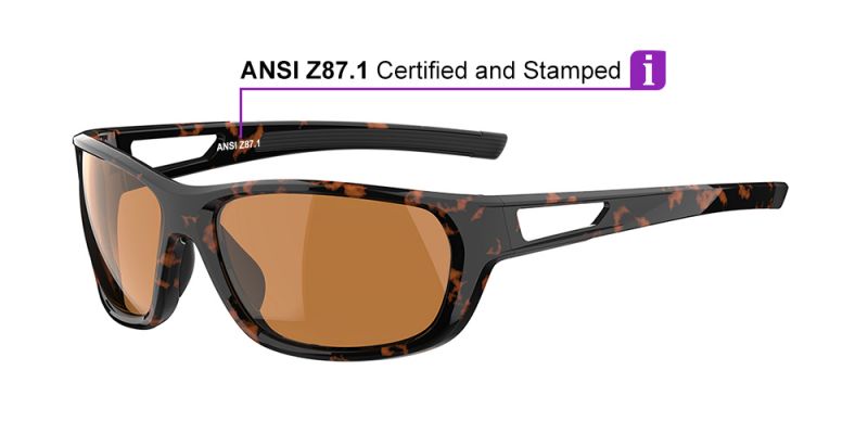 Prescription Safety Glasses KA0612 Tortoise 
