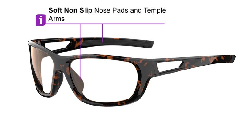 Prescription Safety Glasses KA0612 Tortoise 