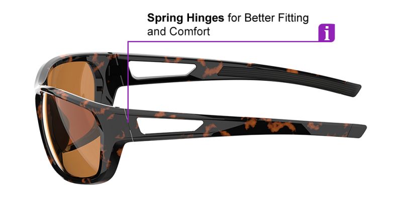 Prescription Safety Glasses KA0612 Tortoise 