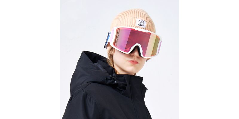 NF158 Yellow Prescription Ski and Snowboard Goggles