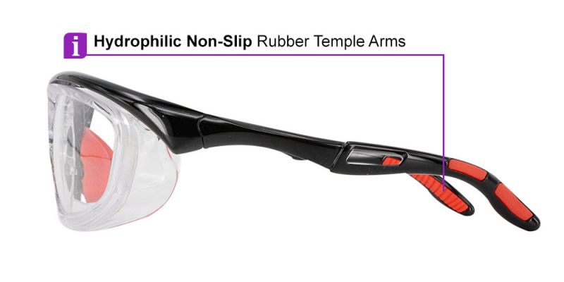 Prescription Safety Glasses S005 Black