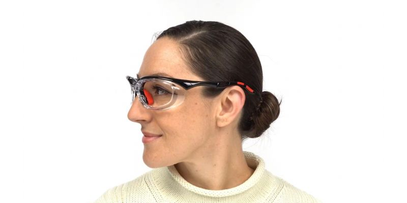 Prescription Safety Glasses S005 Black