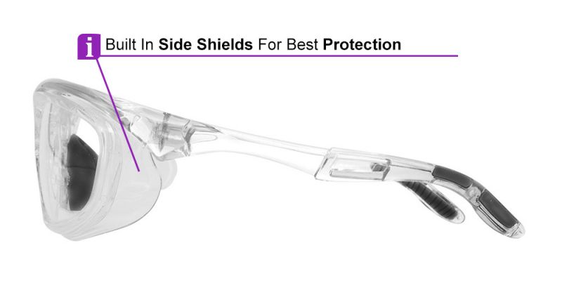 Prescription Safety Glasses S005 Clear 