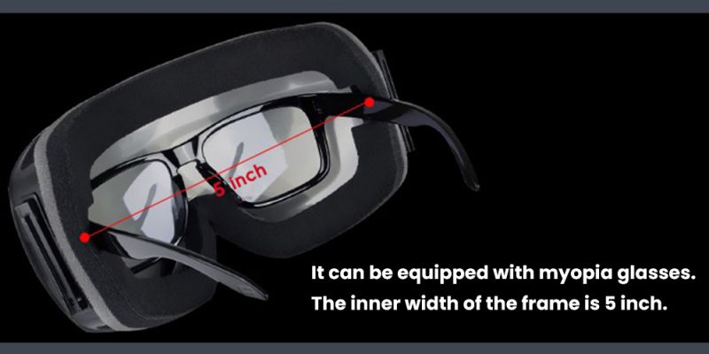 Prescription Ski and Snowboard Goggles NF151 Black
