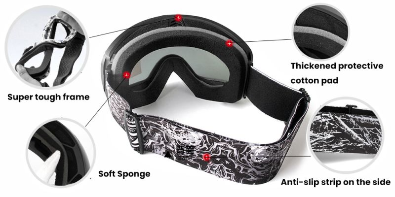 Prescription Ski and Snowboard Goggles NF151 Black