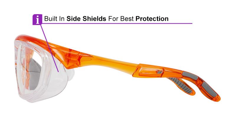 Prescription Safety Glasses S005 Orange