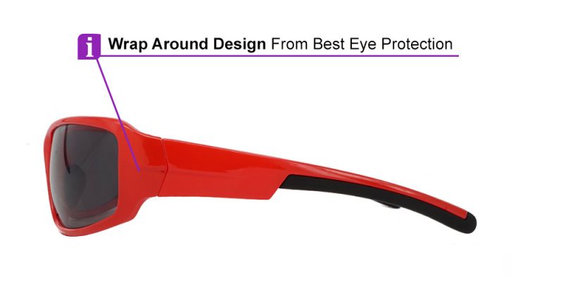Prescription Sports Sunglasses SS205 Red
