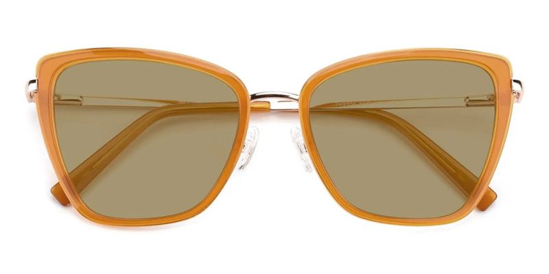 TH3304 Cat Eye Prescription Sunglasses Orange